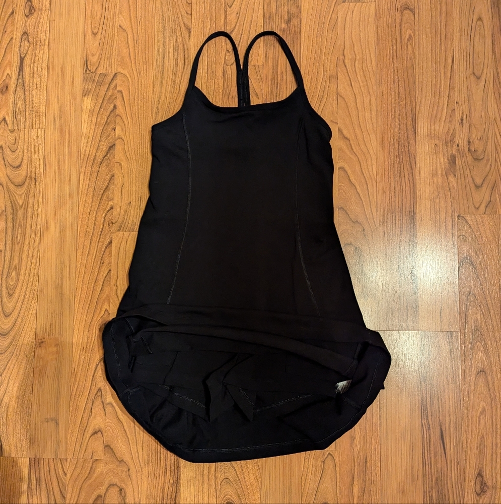 NWOT PINK Racerback Sports Dress in Black, Size XS - Picture 4 of 8